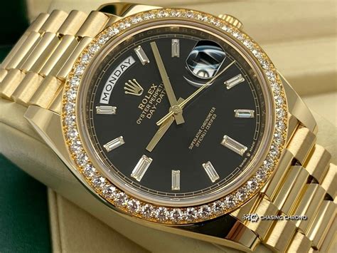 rolex day date factory diamonds